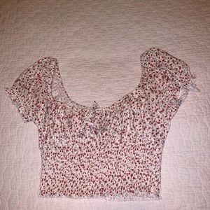 Puffed sleep cropped top